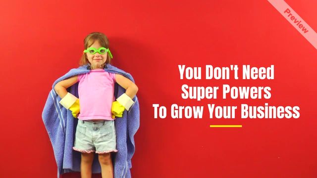 SUPER MARKETING Video Template