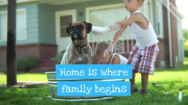 Dog House! Video Template