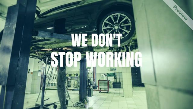 WE NEVER STOP Video Template