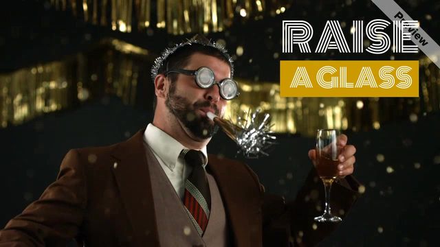 Raise a Toast Video Template