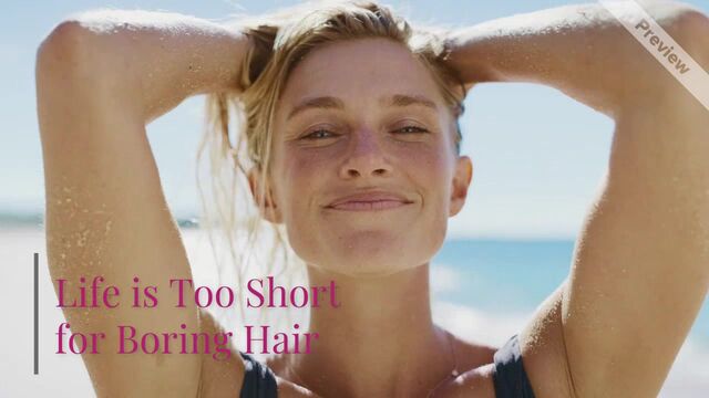 HAIR STYLES Video Template