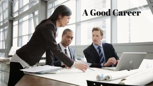 A GOOD CAREER Video Template