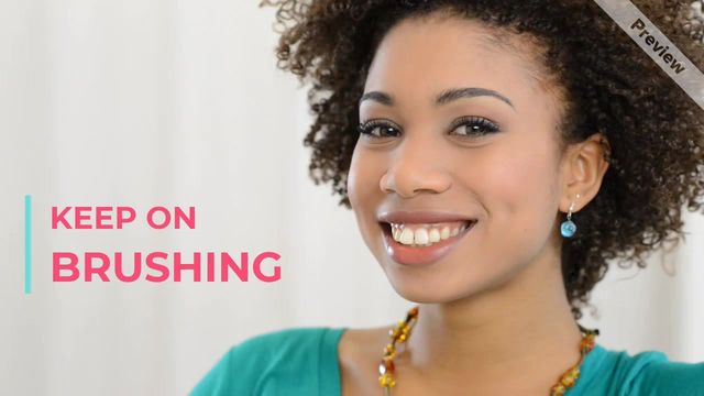 Brush Away Video Template