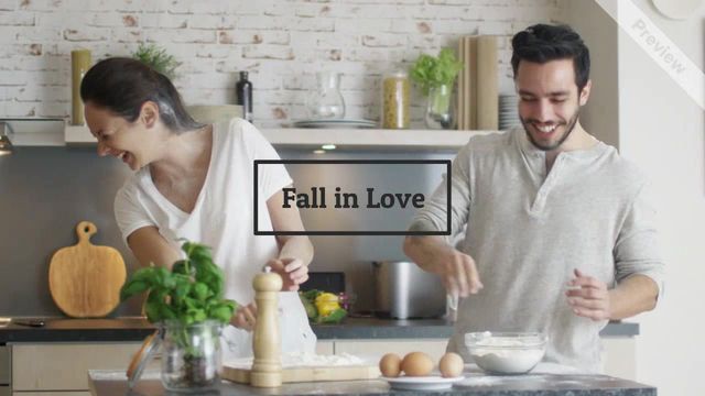 Fall in Love 1 Video Template