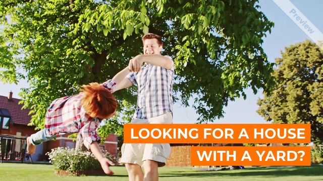 IN THE YARD Video Template