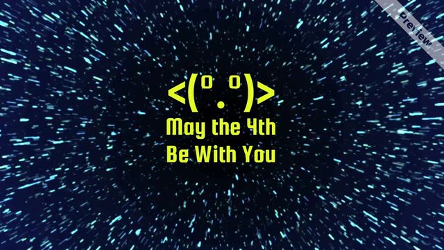 Start Wars Force Video Template