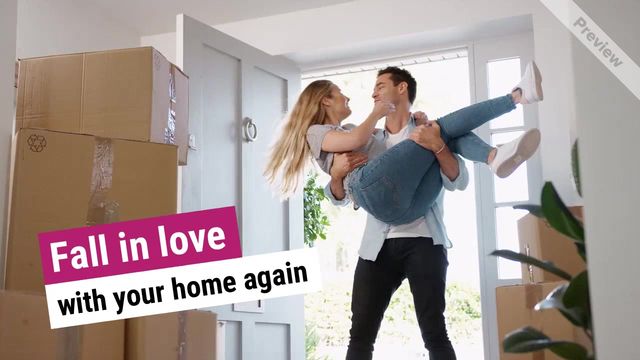 LOVE IS HERE Video Template