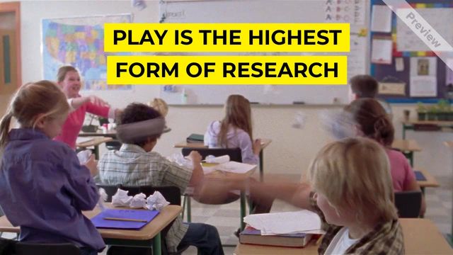 Dont throw Video Template