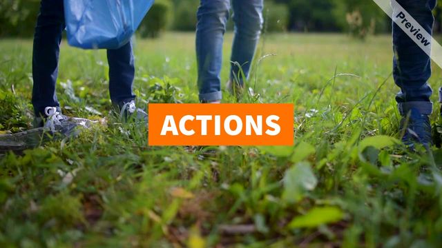 actions #2 Video Template