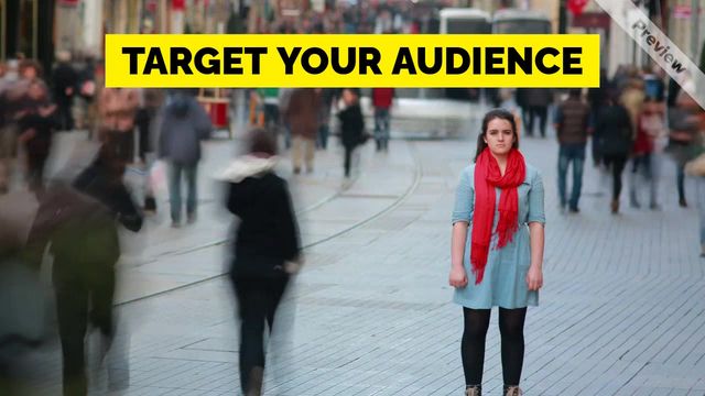 TARGET audience Video Template