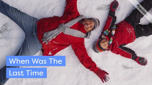 SNOW ANGELS Video Template