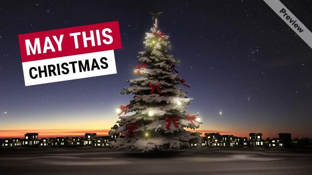 Full of Light. Video Template