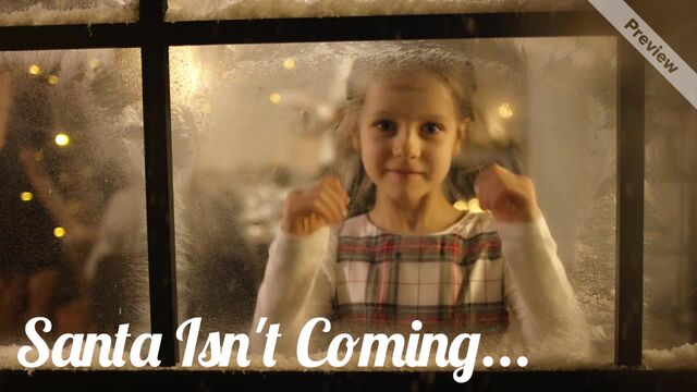 Santa waiting Video Template