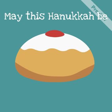 First Day of Hanukkah Video Template