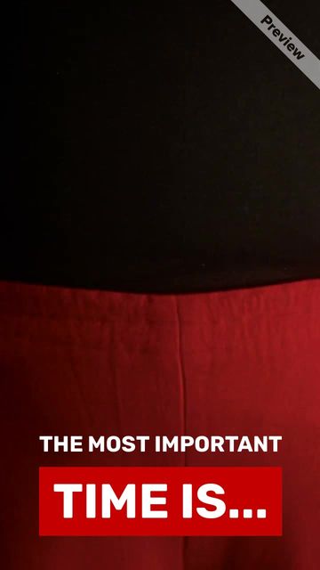 Important Time Video Template