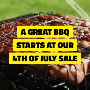 4th BBQ Video Template