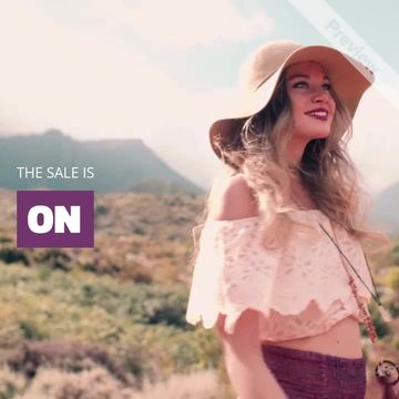 sale away Video Template