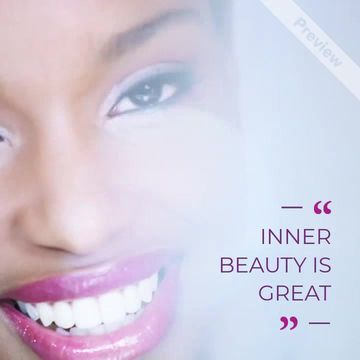 Inner Beauty Video Template