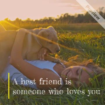 Puppy Love Video Template