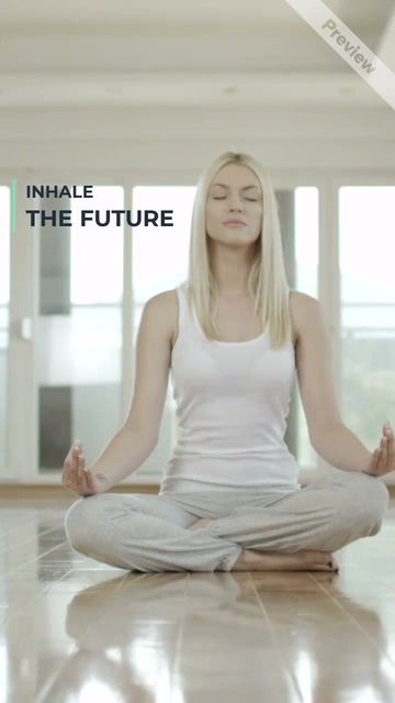Yoga Adverts Video Template Video Template