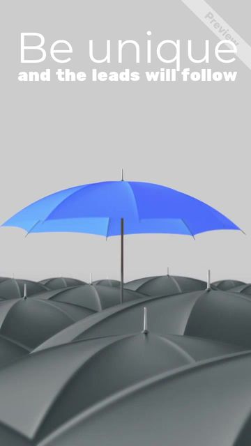 Be Unique  Video Template