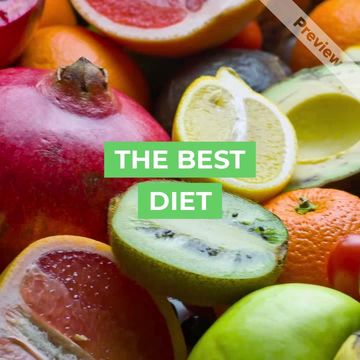 HEALTHY DIET Video Template