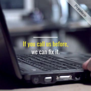 WE CAN FIX IT Video Template