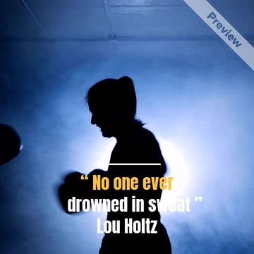 DROWN IN SWEAT Video Template