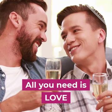 Love & Wine Video Template