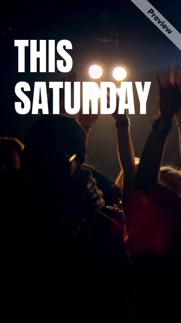 saturday night Video Template