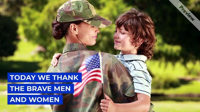 Veteran's Day Video Template