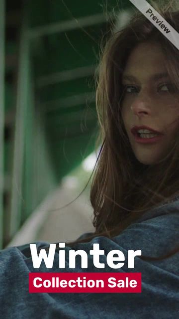 Winter Collection Sale Video Template