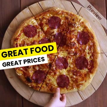 GREAT PIZZA Video Template