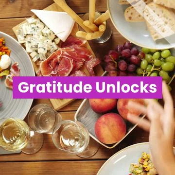 Gratitude unlocks Video Template