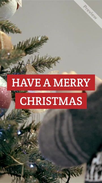 Christmas Tree Video Template