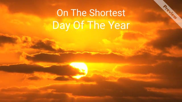 Winter Solstice Video Template