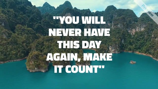 Motivation Day. Video Template