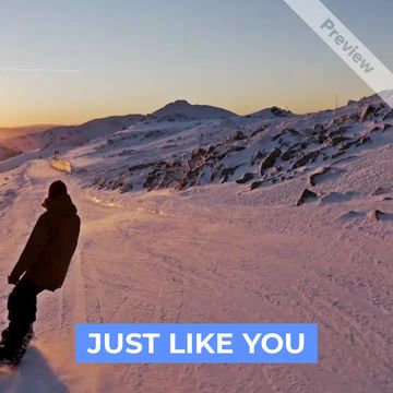 Sliding Down #2 Video Template