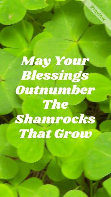 Irish Blessings Video Template