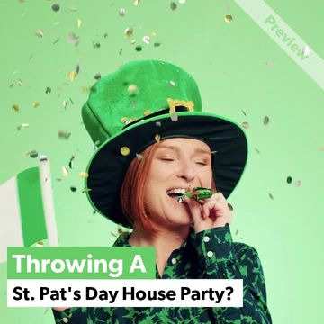 paddy's party Video Template