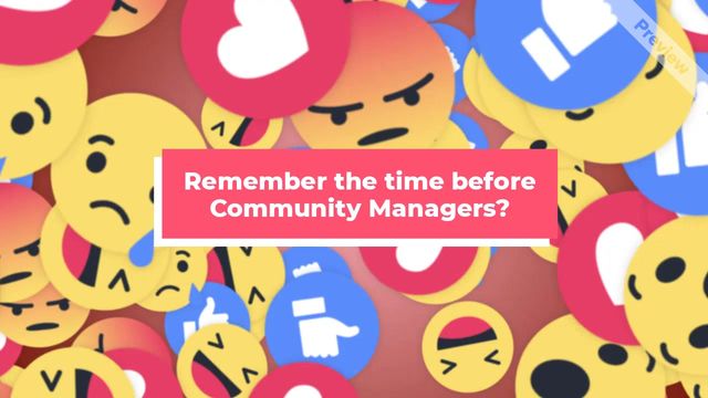 Community Manager day Video Template