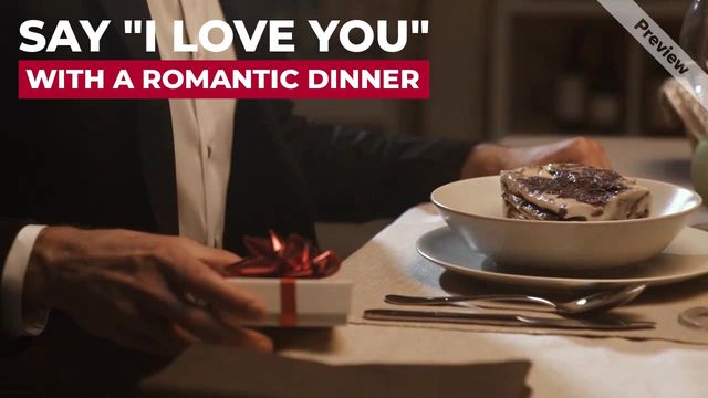 Romantic Dinner Video Template