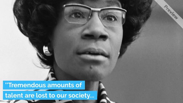 Women's History Month - Shirley Chisholm Video Template