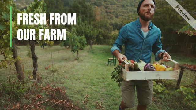 Fresh Farm Video Template