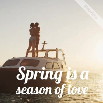 Season of Love Video Template