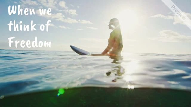 Surfing Spring Video Template