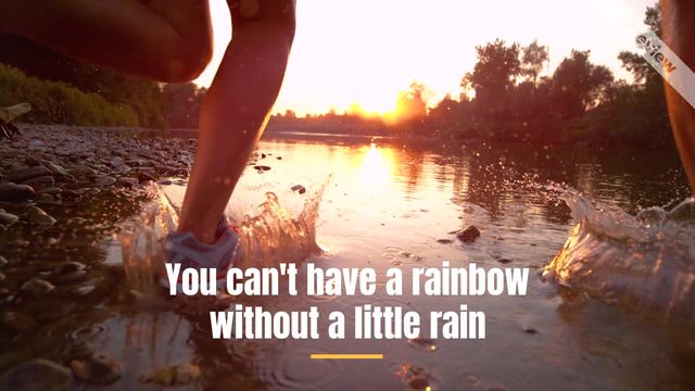 The Rainbow Video Template