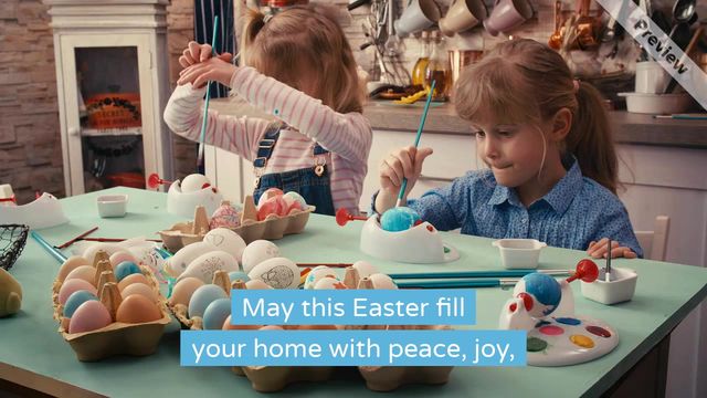 Easter Art Video Template