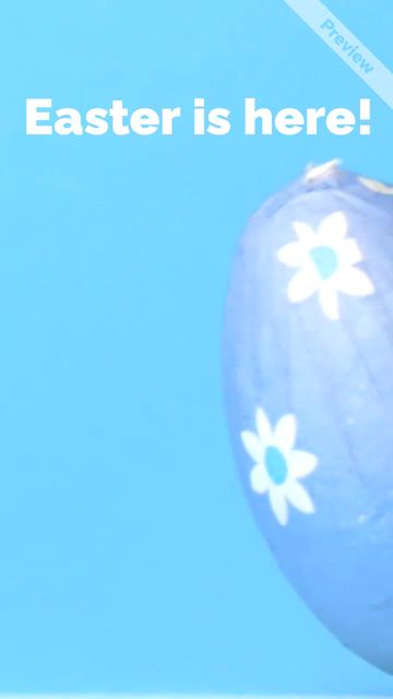 Easter is Here Video Template