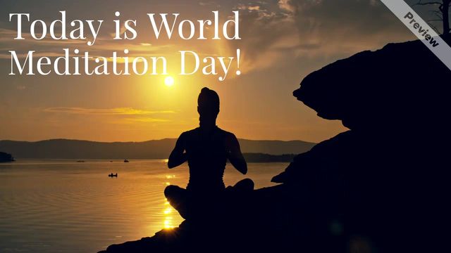 Meditation Day Video Template